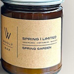 Wooly Wax candle + Gut Glow candle